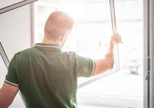 Fenster Sonnenschutz Montage